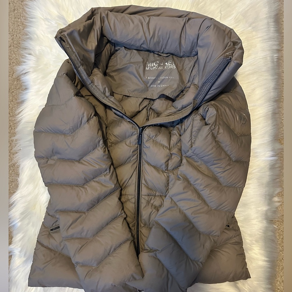 Michael Kors Women Nylon Puffer Jacket